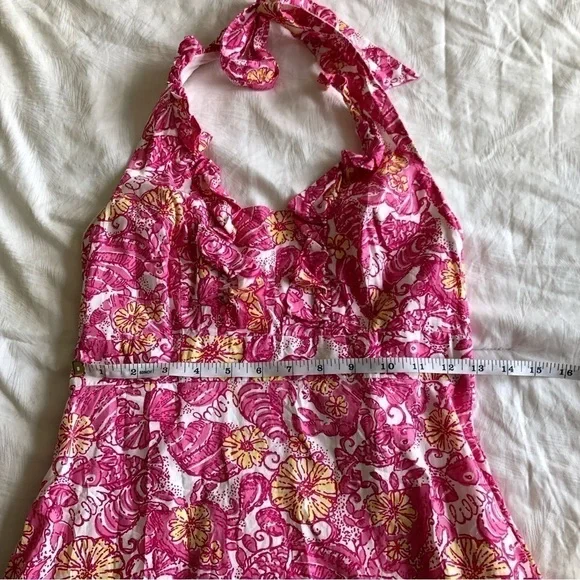 Lilly Pulitzer Lavin Chum Bucket Halter Dress - Picture 7 of 12